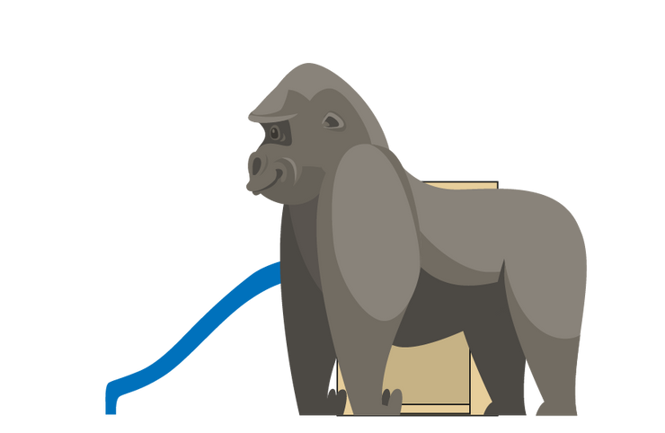 Spielhaus Gorilla