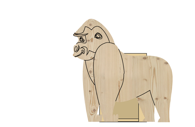 Spielhaus Gorilla