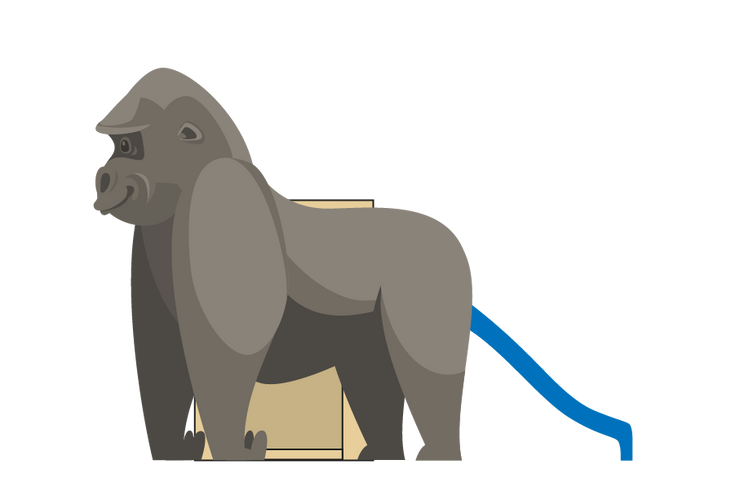 Spielhaus Gorilla