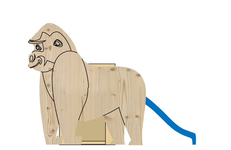 Spielhaus Gorilla