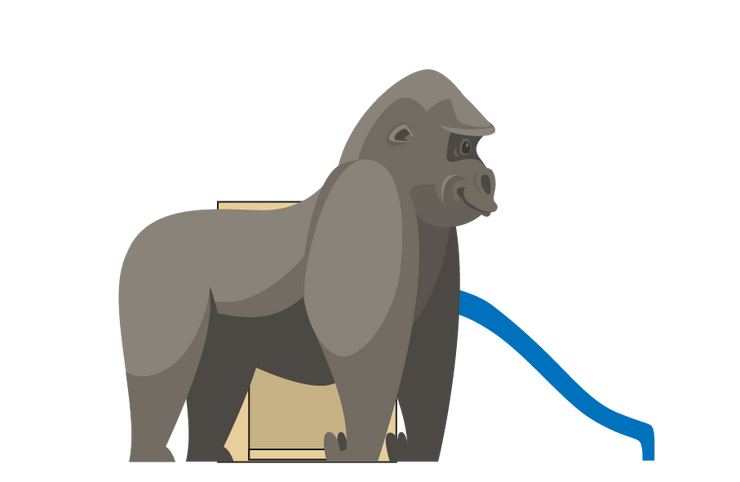 Spielhaus Gorilla