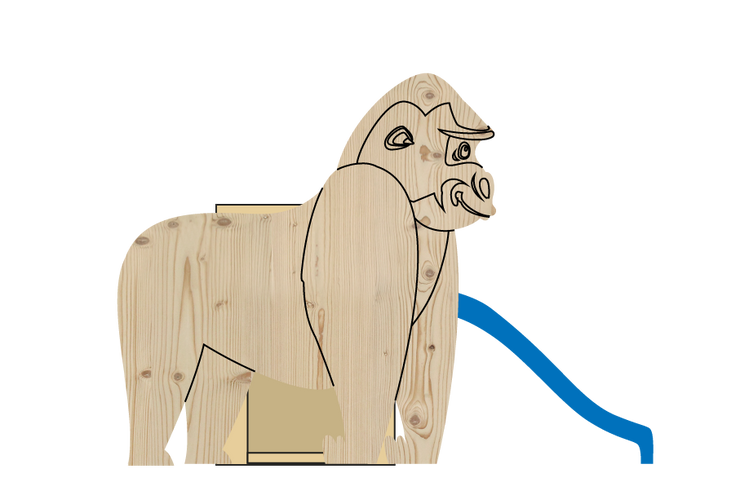 Spielhaus Gorilla