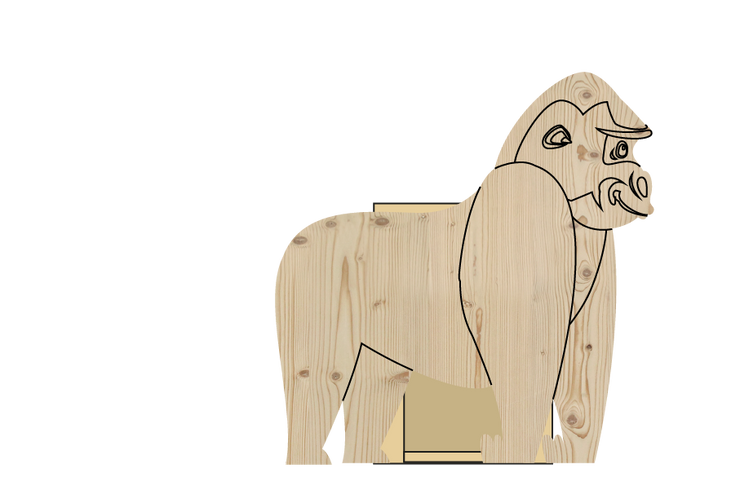 Spielhaus Gorilla