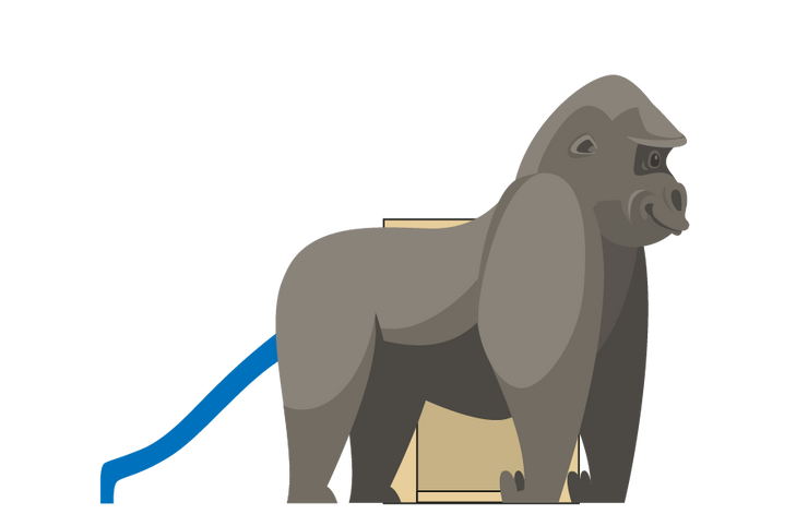 Spielhaus Gorilla
