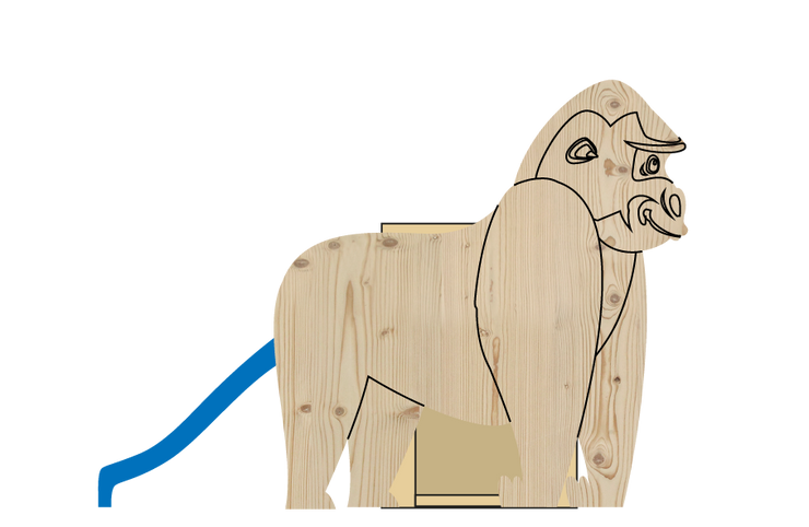 Spielhaus Gorilla