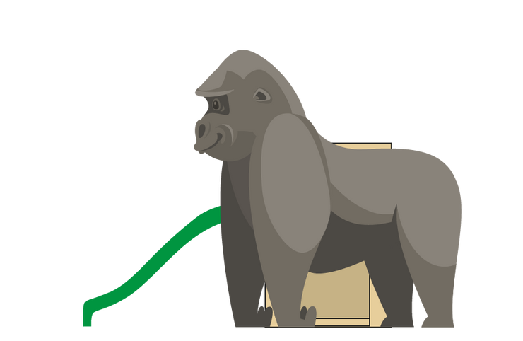 Spielhaus Gorilla