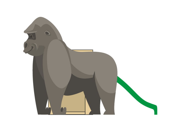 Spielhaus Gorilla