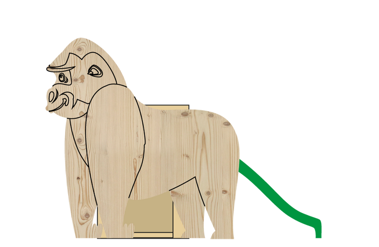 Spielhaus Gorilla