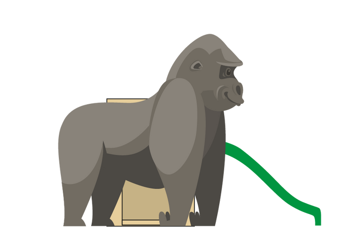 Spielhaus Gorilla