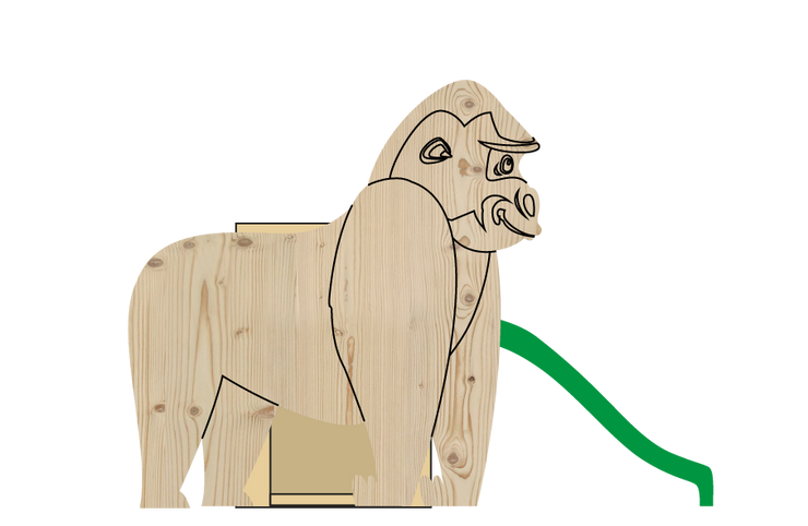 Spielhaus Gorilla