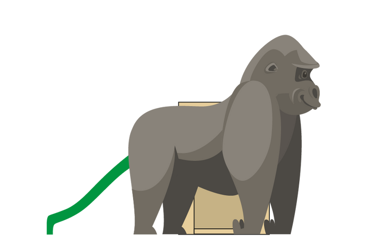 Spielhaus Gorilla
