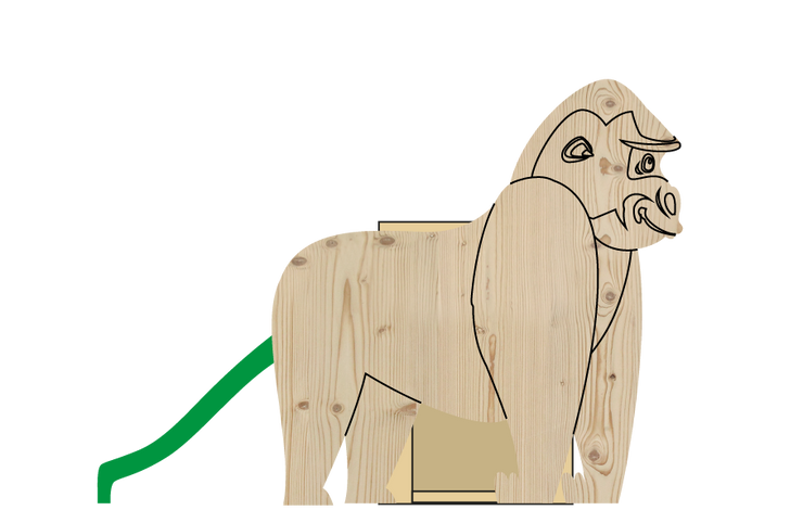 Spielhaus Gorilla