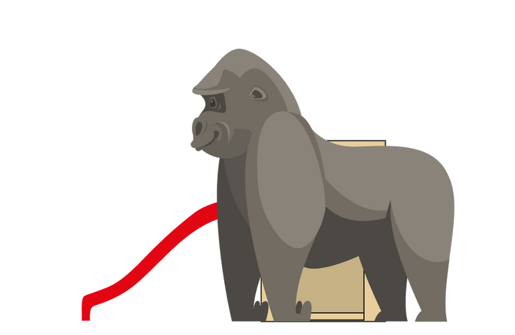 Spielhaus Gorilla