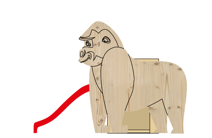 Spielhaus Gorilla