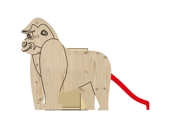 Spielhaus Gorilla