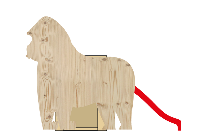 Spielhaus Gorilla