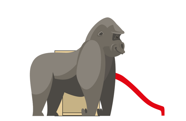 Spielhaus Gorilla