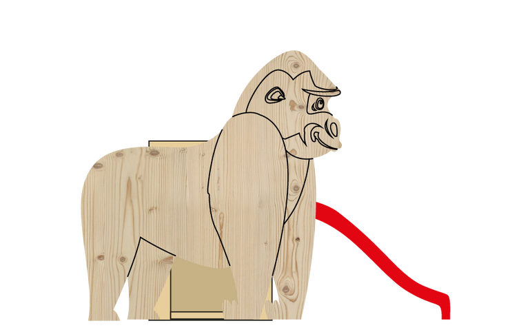 Spielhaus Gorilla