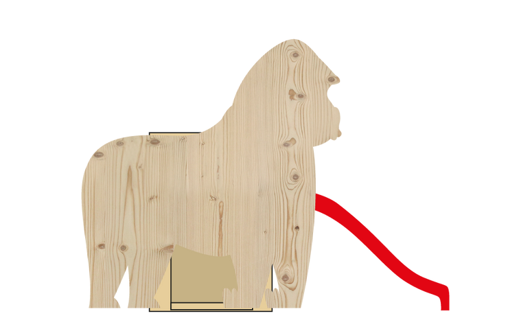 Spielhaus Gorilla