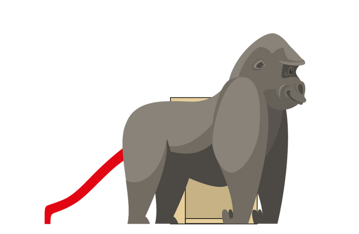 Spielhaus Gorilla