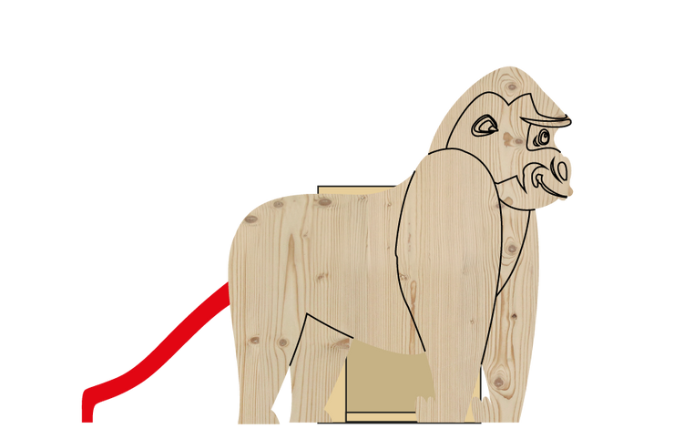 Spielhaus Gorilla