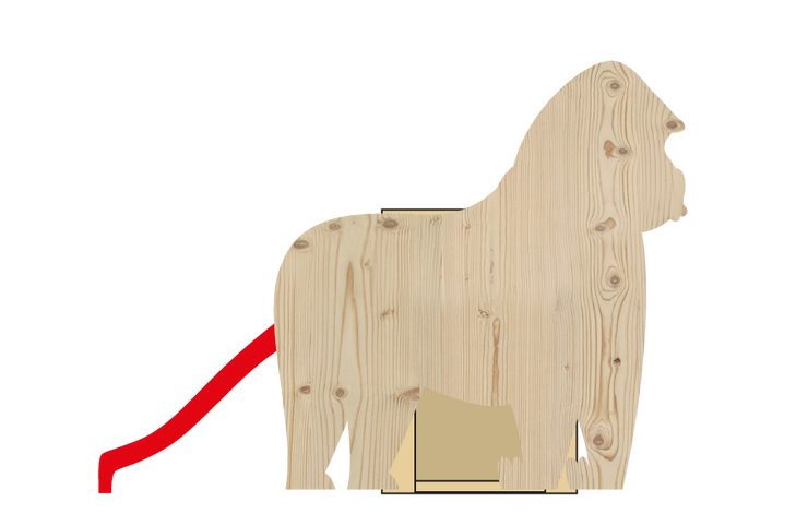 Spielhaus Gorilla